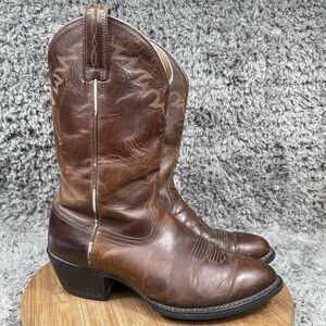Ariat Western Cowboy Boots Men's 9 EE Sedona Rodeo Riding Leather